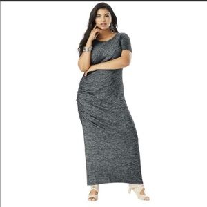 Heather Grey Maxi Dress